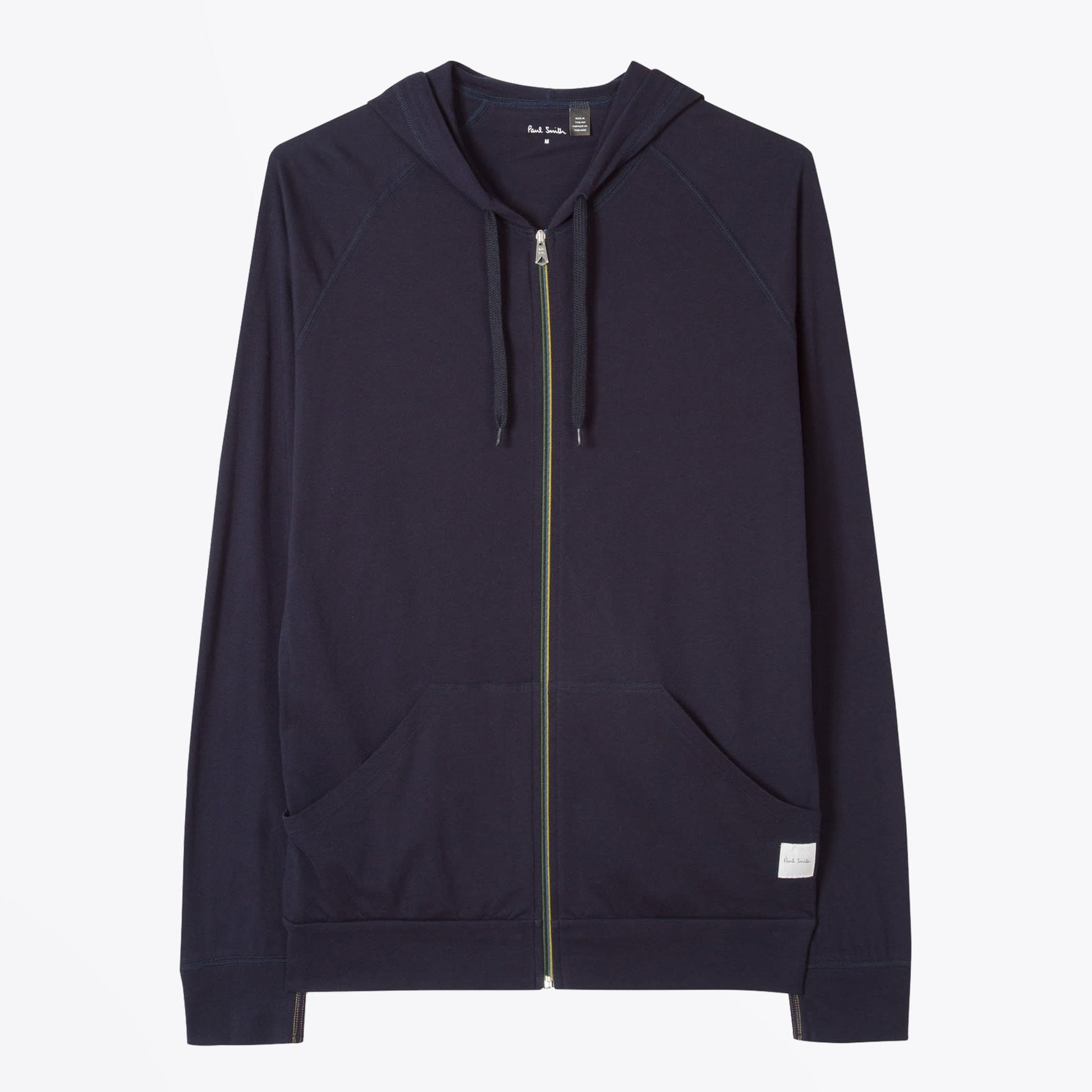 Paul Jersey Cotton Lounge Hoodie - Navy