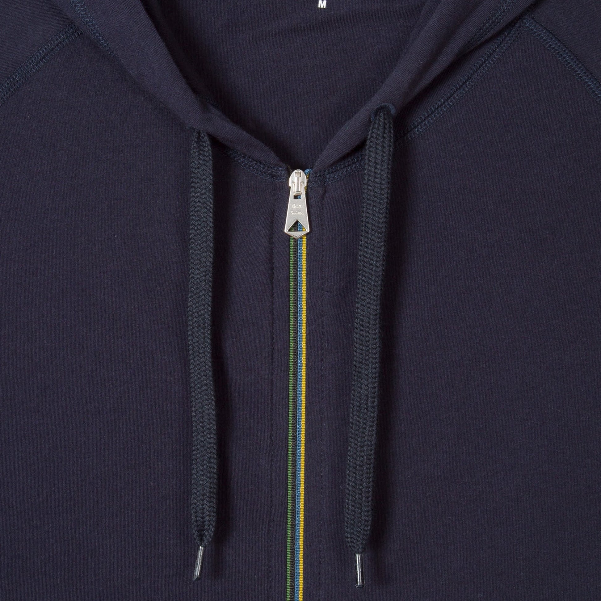 Paul Jersey Cotton Lounge Hoodie - Navy