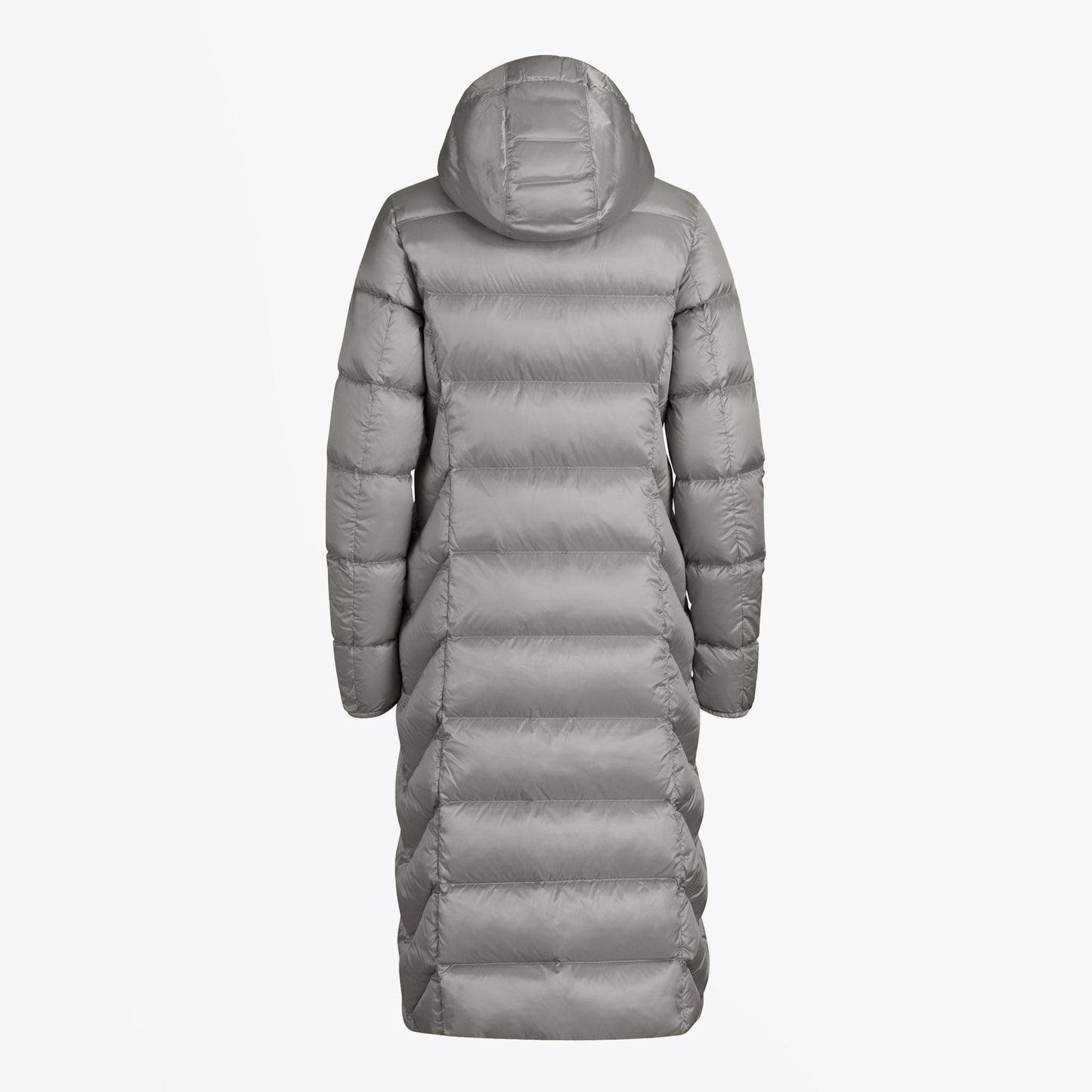 Leah - Long Puffer Jacket - Glacier Blue