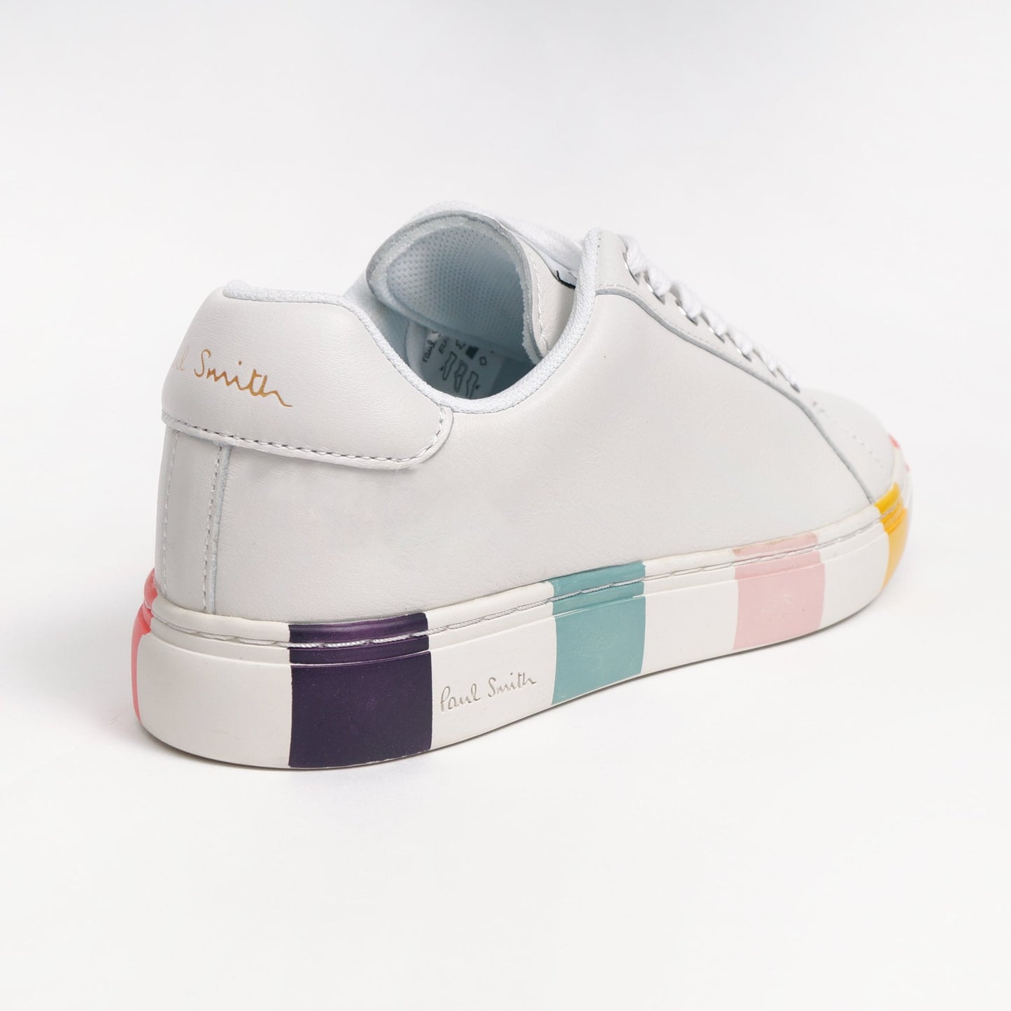 Leather 'Lapin' Stripe Sneakers - White