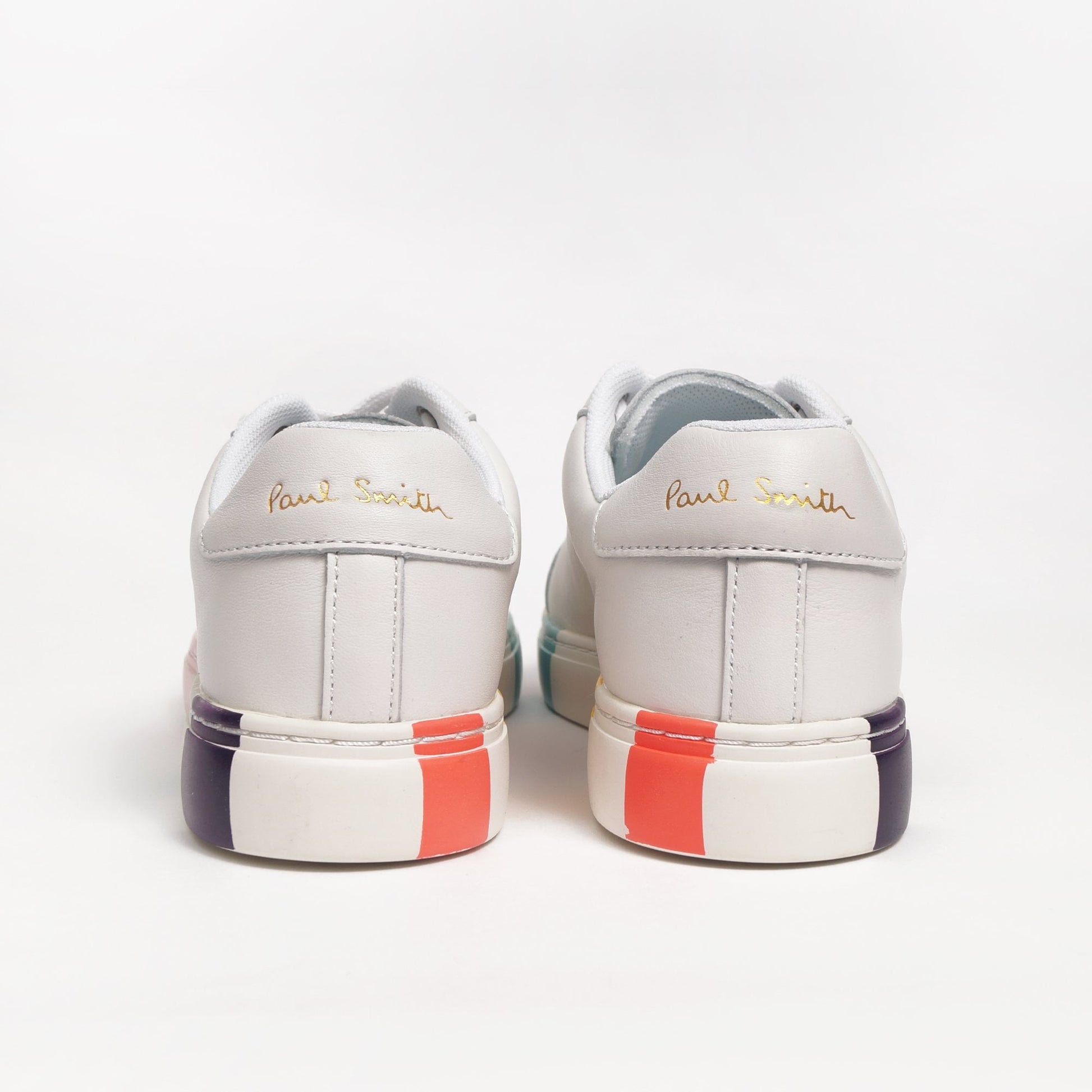 Paul Leather 'Lapin' Stripe Sneakers - White