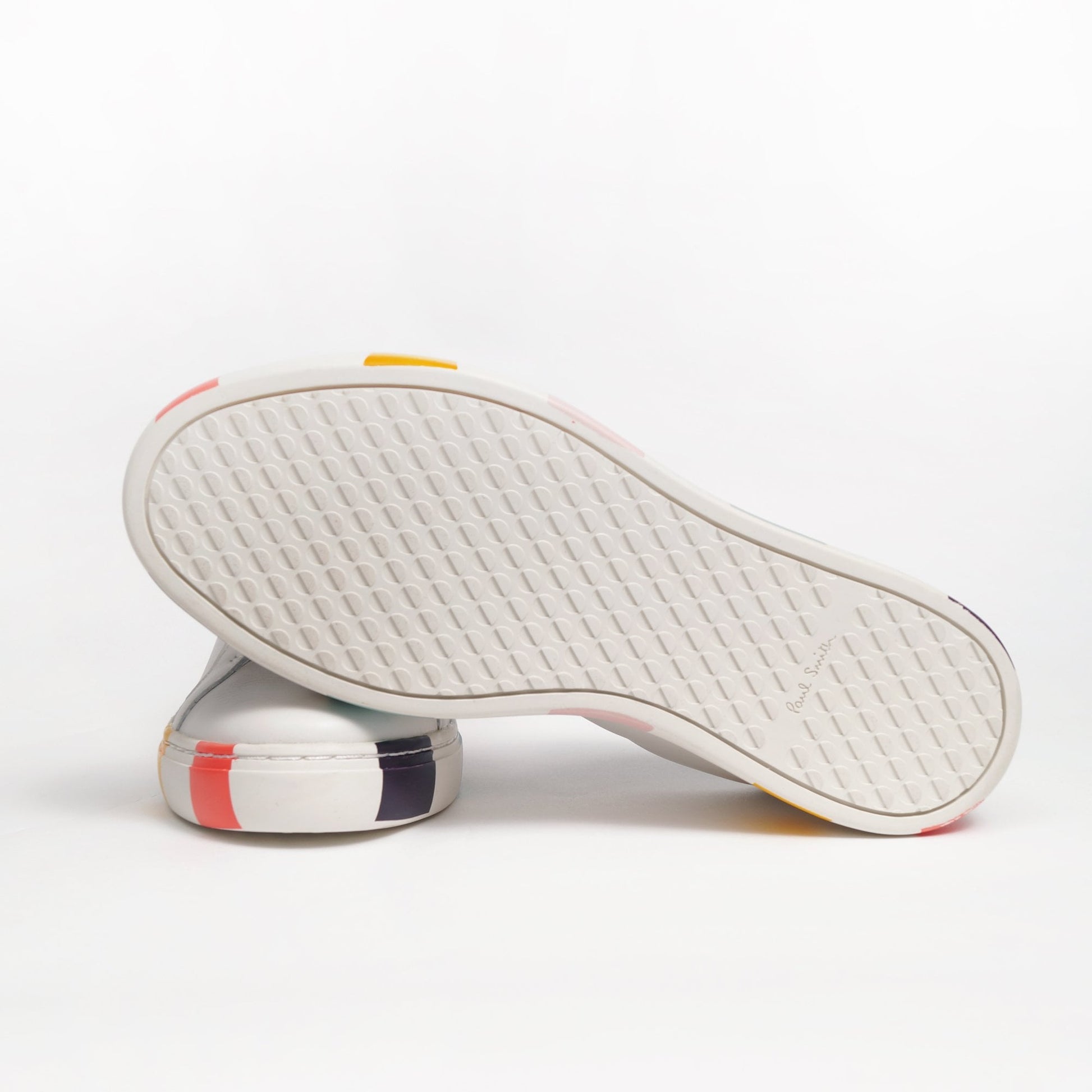 Paul Leather 'Lapin' Stripe Sneakers - White