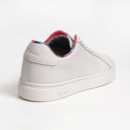 Leather 'Lapin' Multi Eyelet Sneakers - White