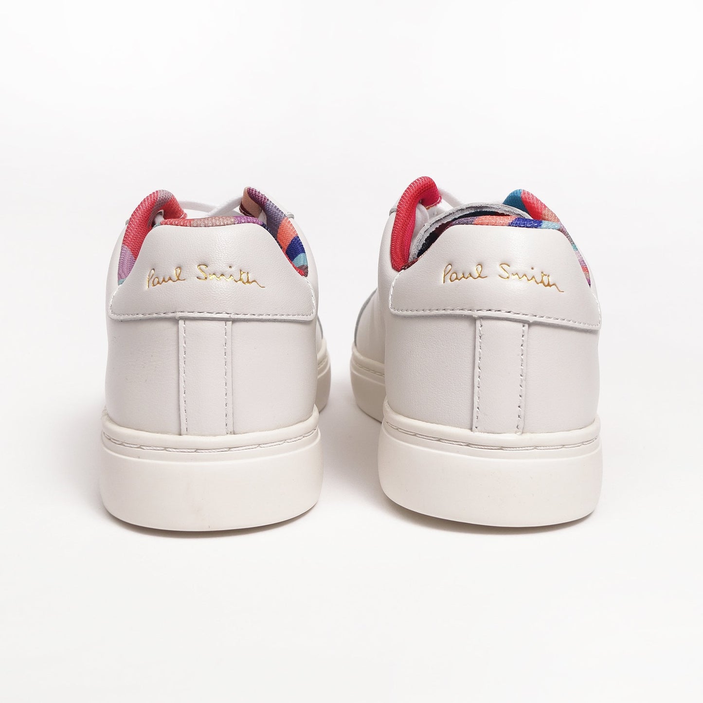 Leather 'Lapin' Multi Eyelet Sneakers - White