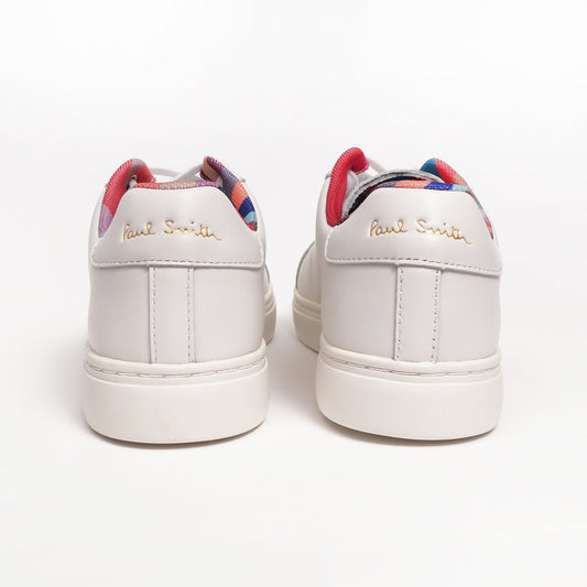 Leather 'Lapin' Multi Eyelet Sneakers - White