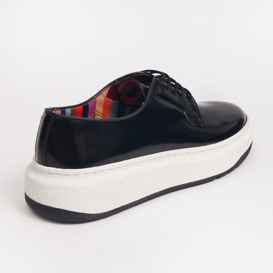 - Patent Leather 'Sade' Creeper Shoe - Black