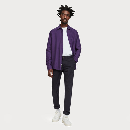 - Stuart - Stretch Cotton Chino - Navy