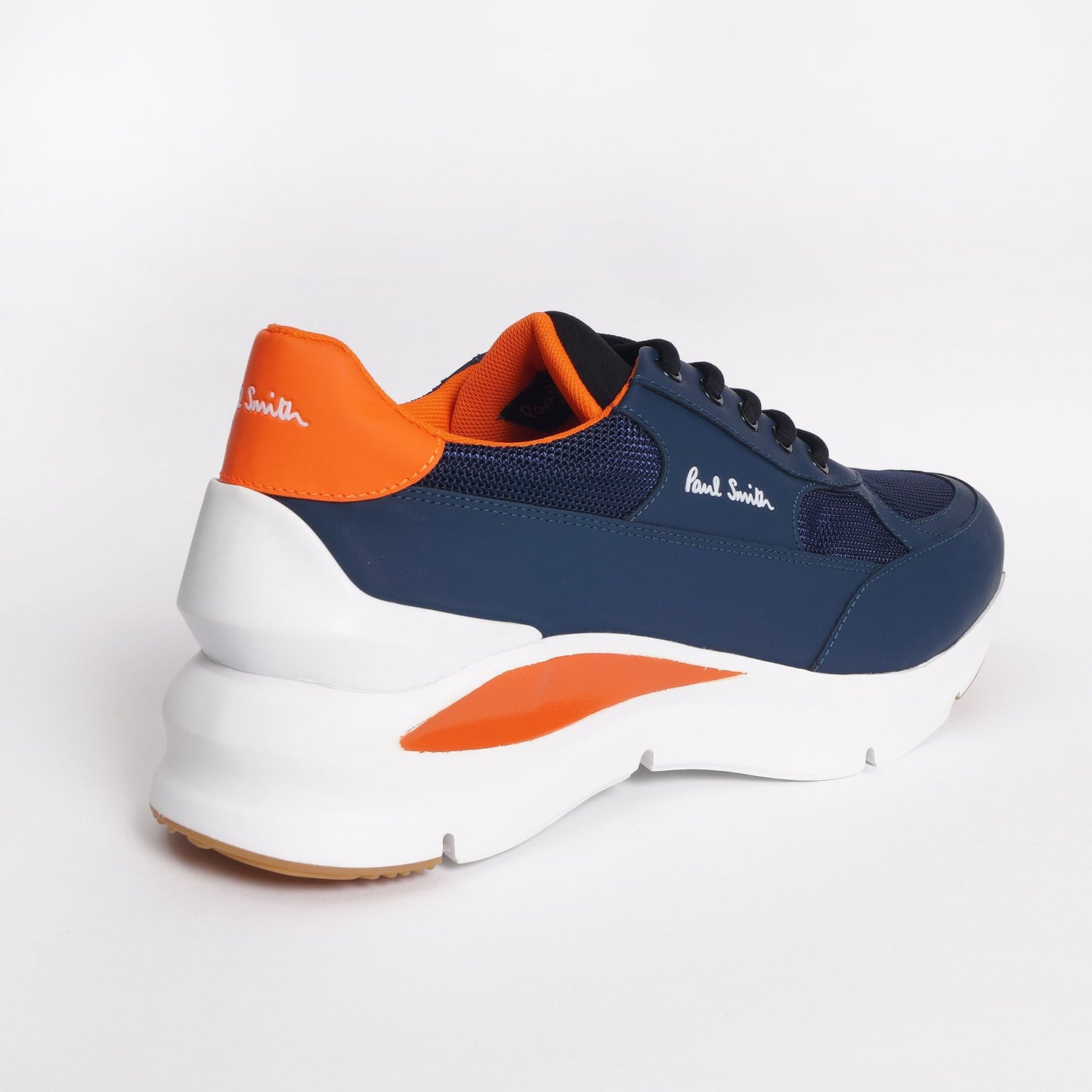 Leather 'Ranger' Trainers - Dark Navy