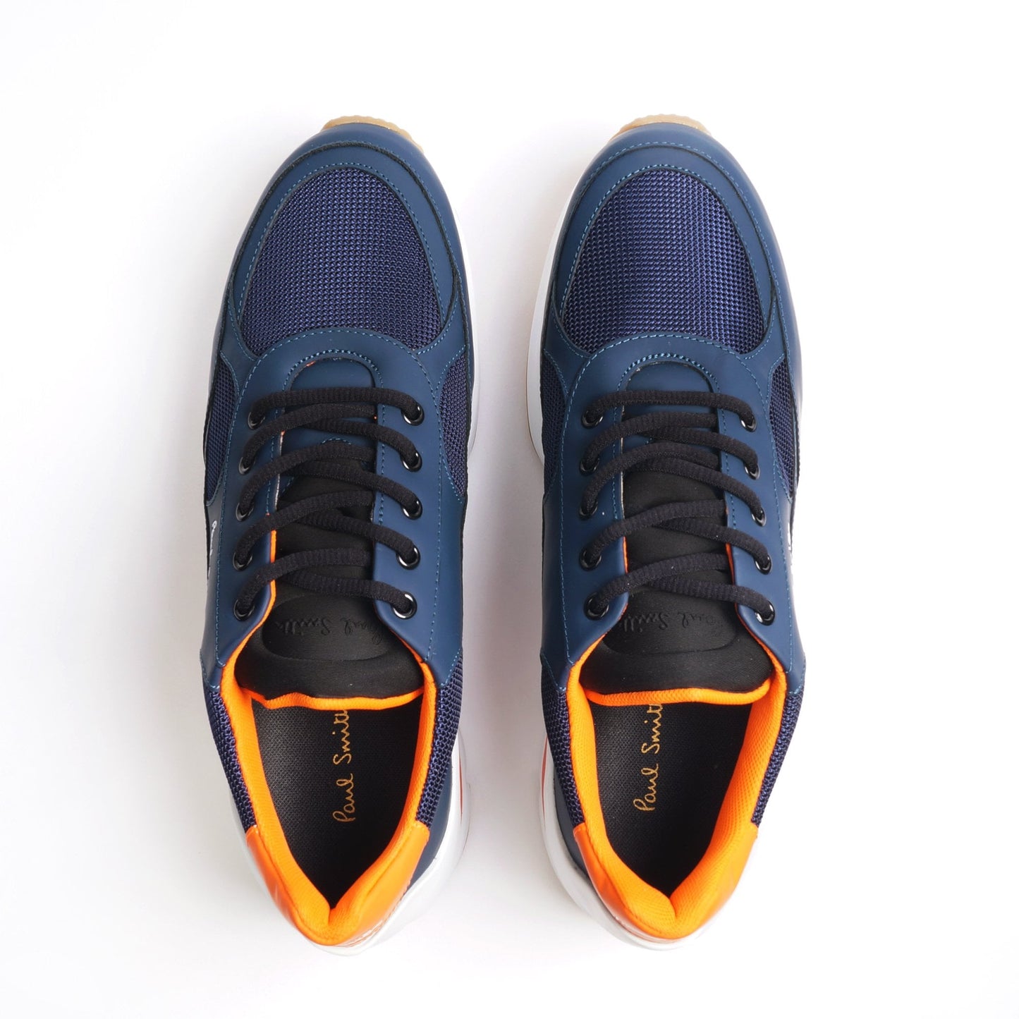 Leather 'Ranger' Trainers - Dark Navy