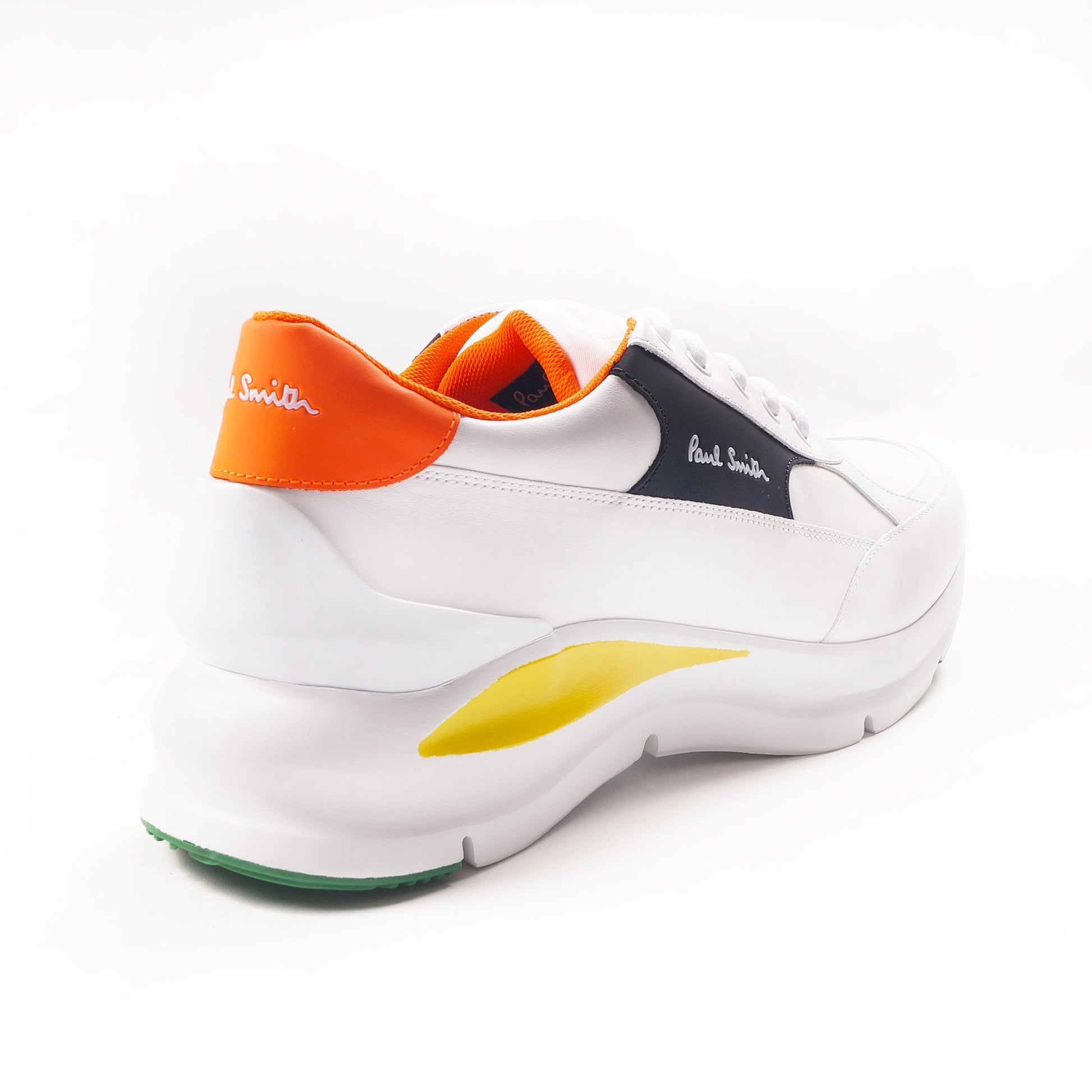 Paul - Leather 'Ranger' Trainers - White