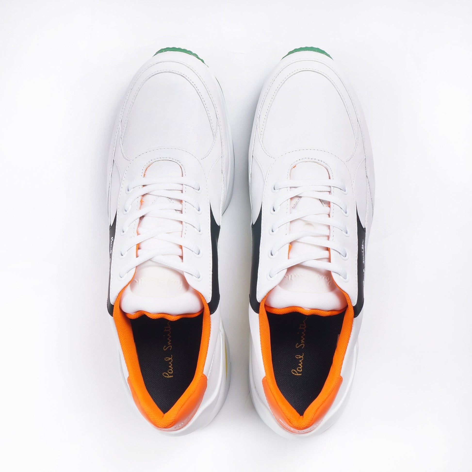 Paul - Leather 'Ranger' Trainers - White