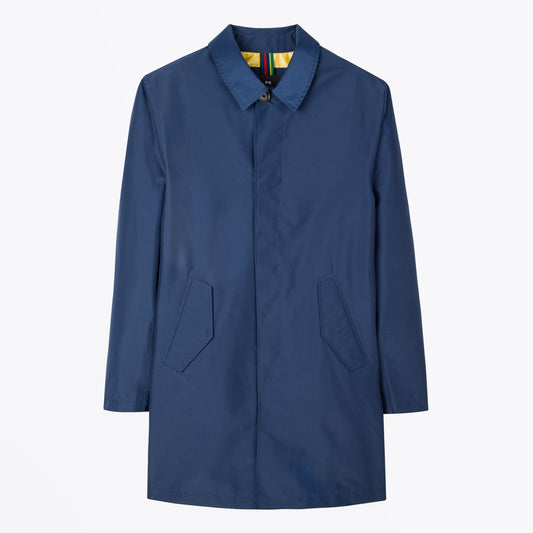- Waterproof Mac Coat - Navy