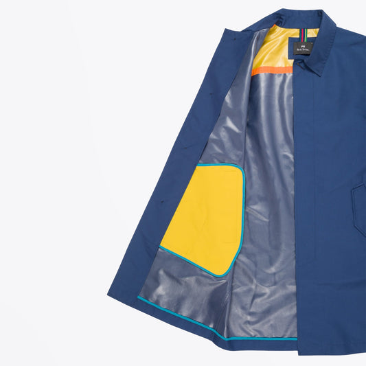 - Waterproof Mac Coat - Navy