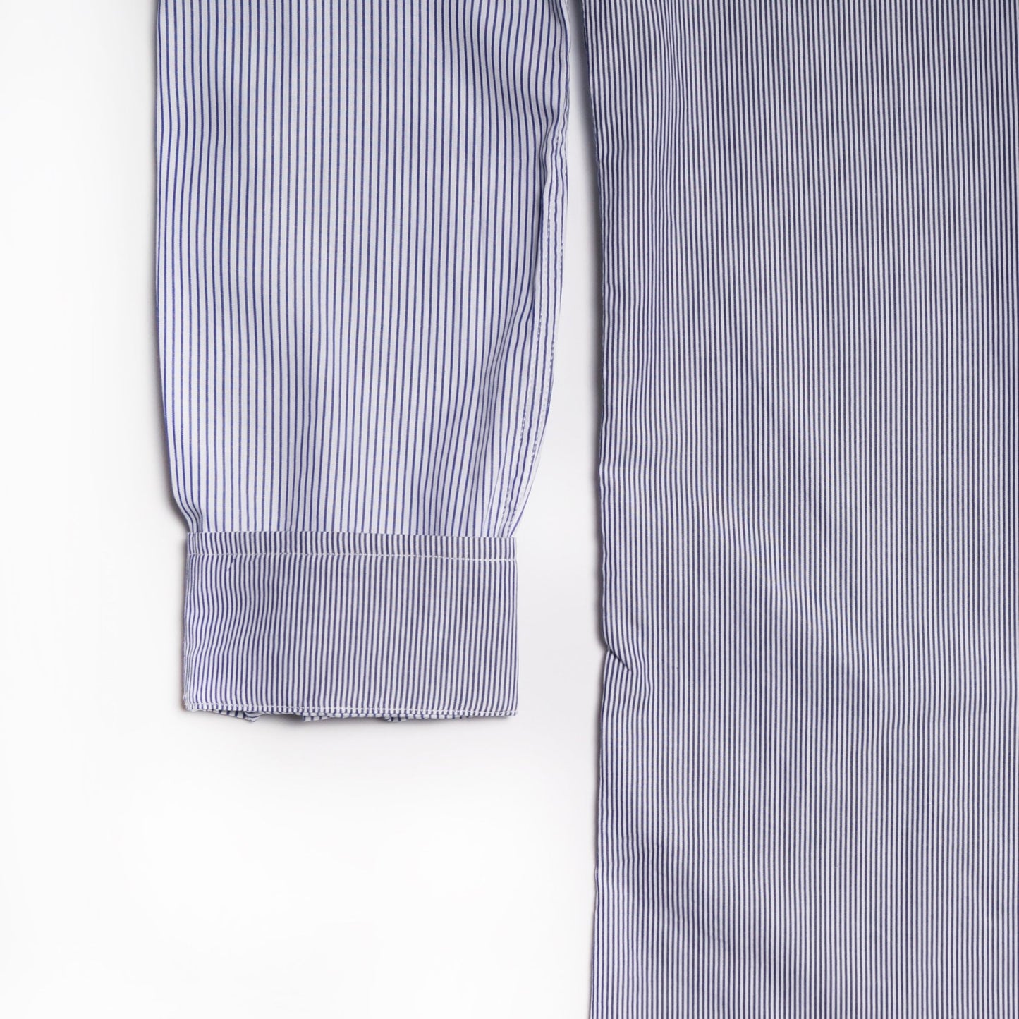 - Casual Fit Stripe Pocket Shirt - Blue/White