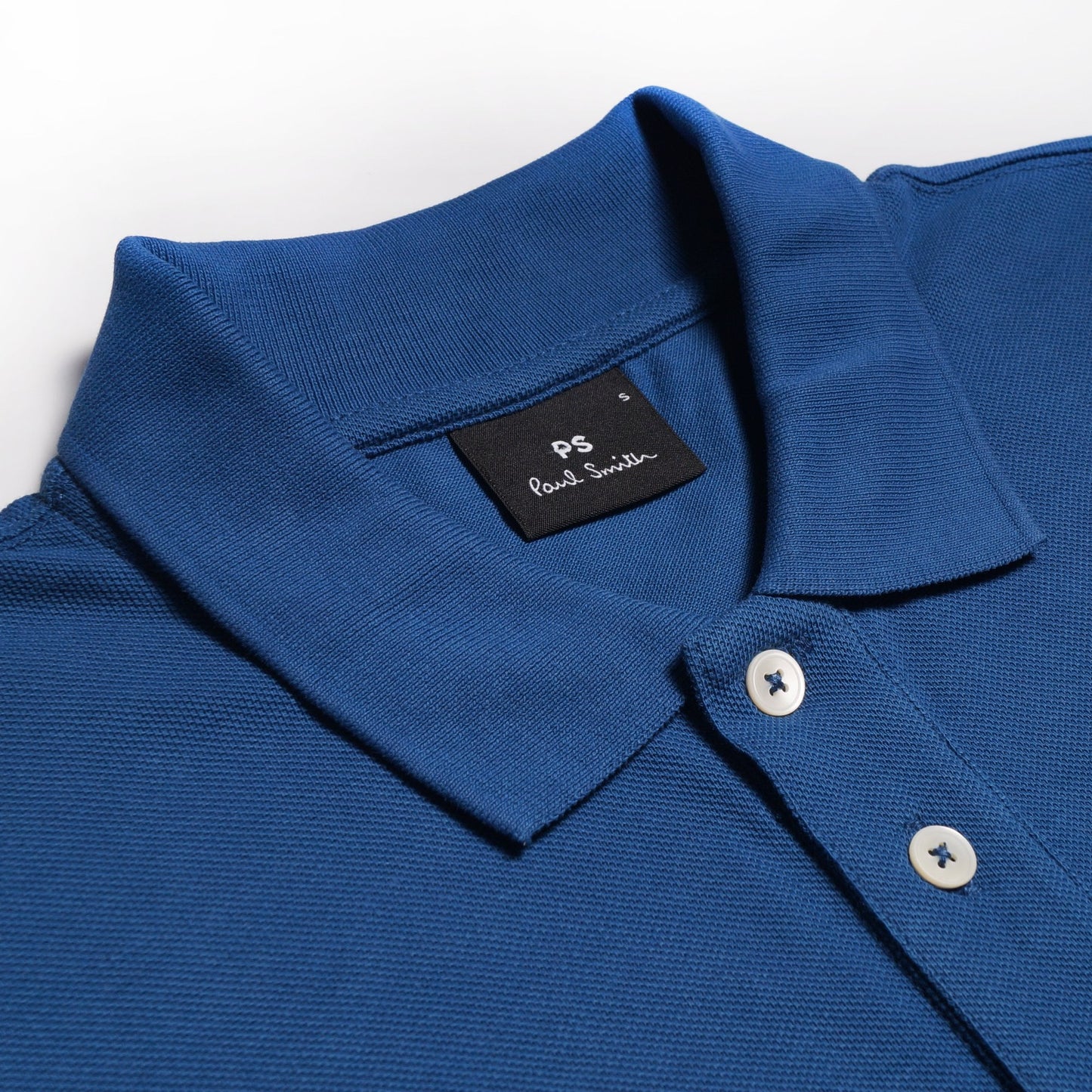 - Cotton 'Angel Monkey' Polo Shirt - Cobalt Blue