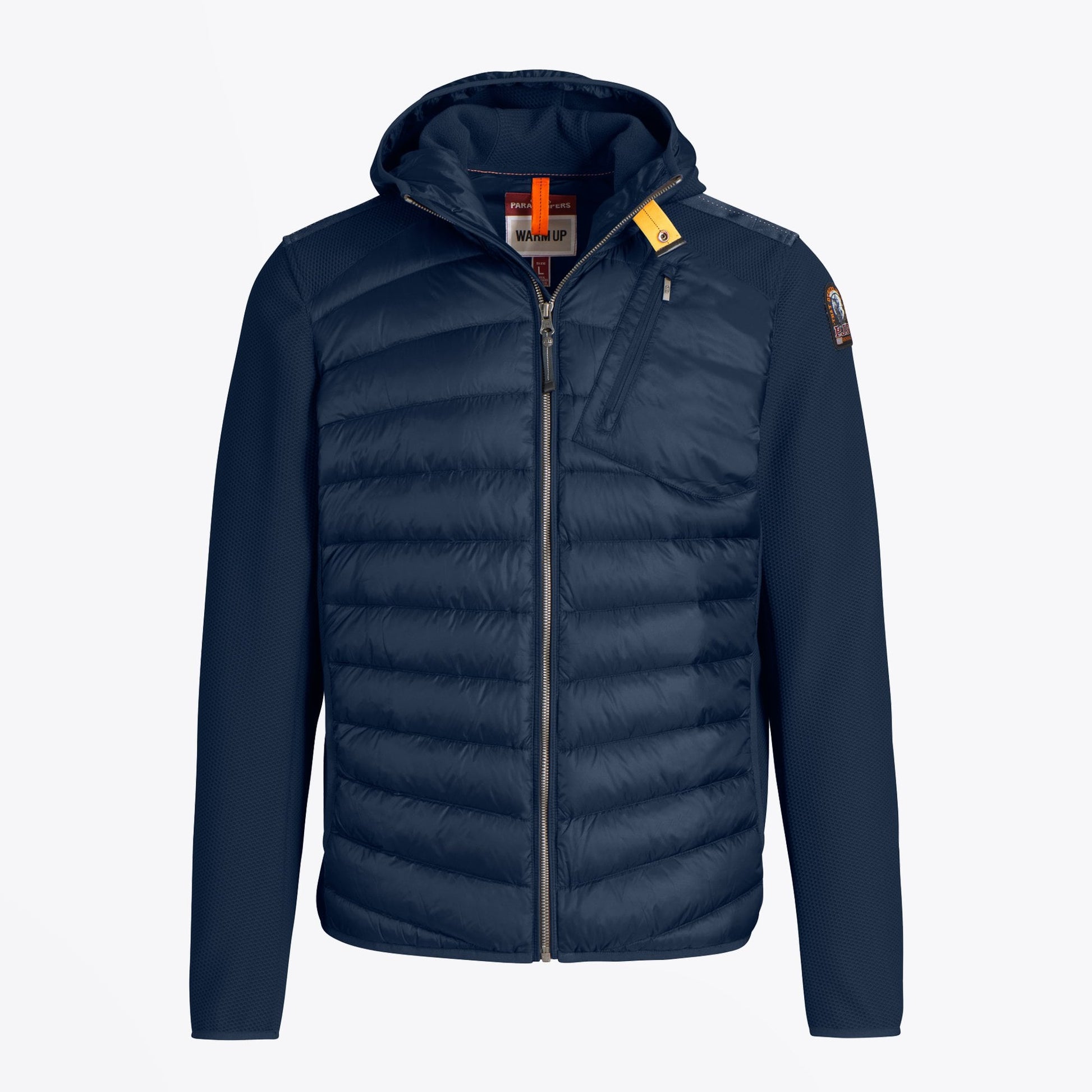 Parajumpers Nolan Hooded Puffer Jacket - Blue/Navy
