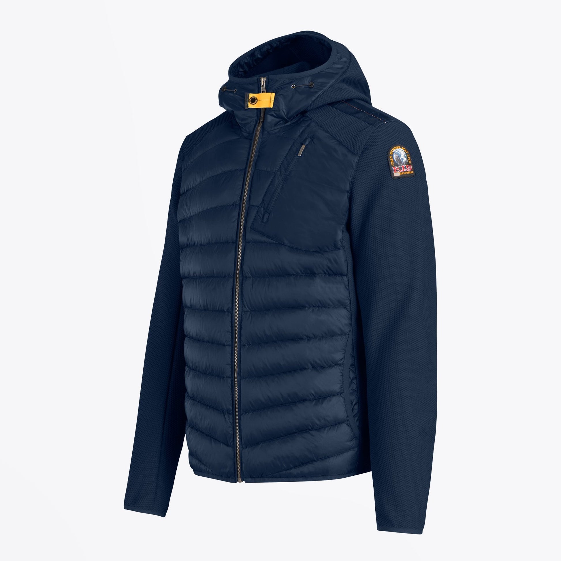Parajumpers Nolan Hooded Puffer Jacket - Blue/Navy