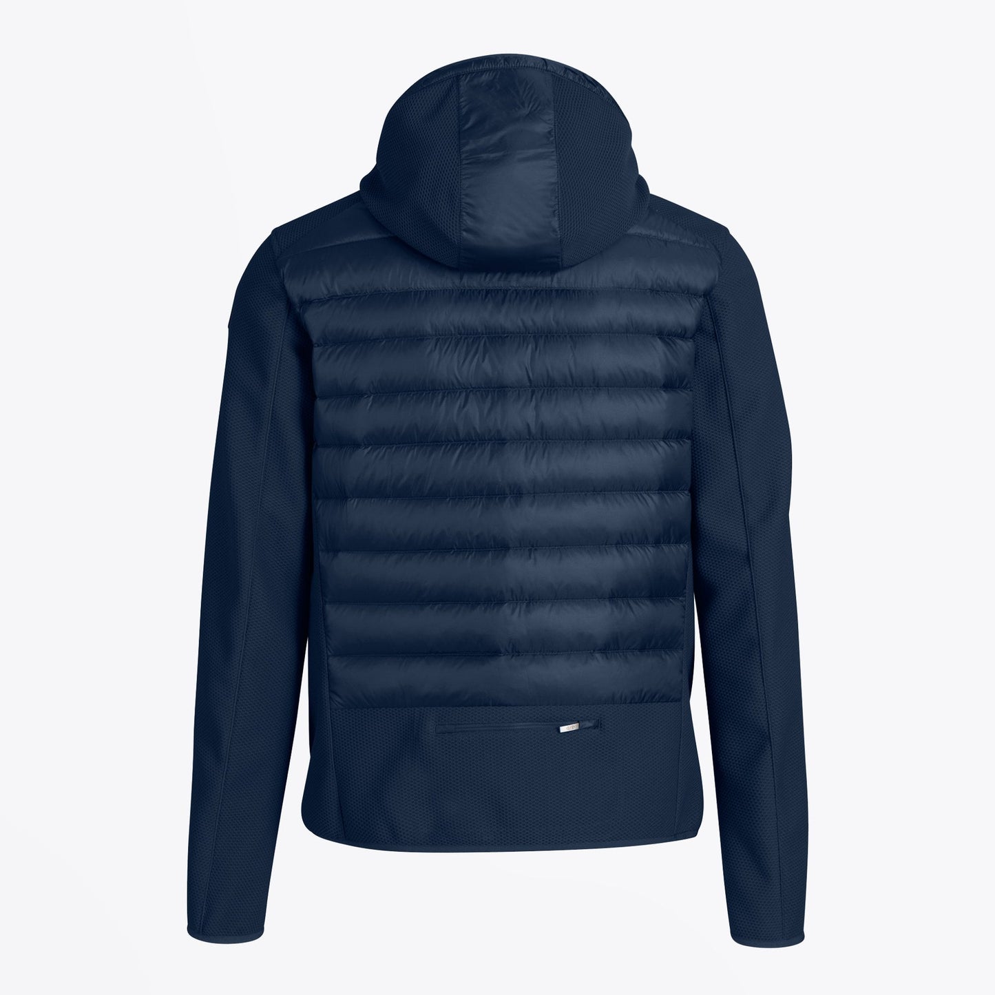 Nolan Hooded Puffer Jacket - Blue/Navy