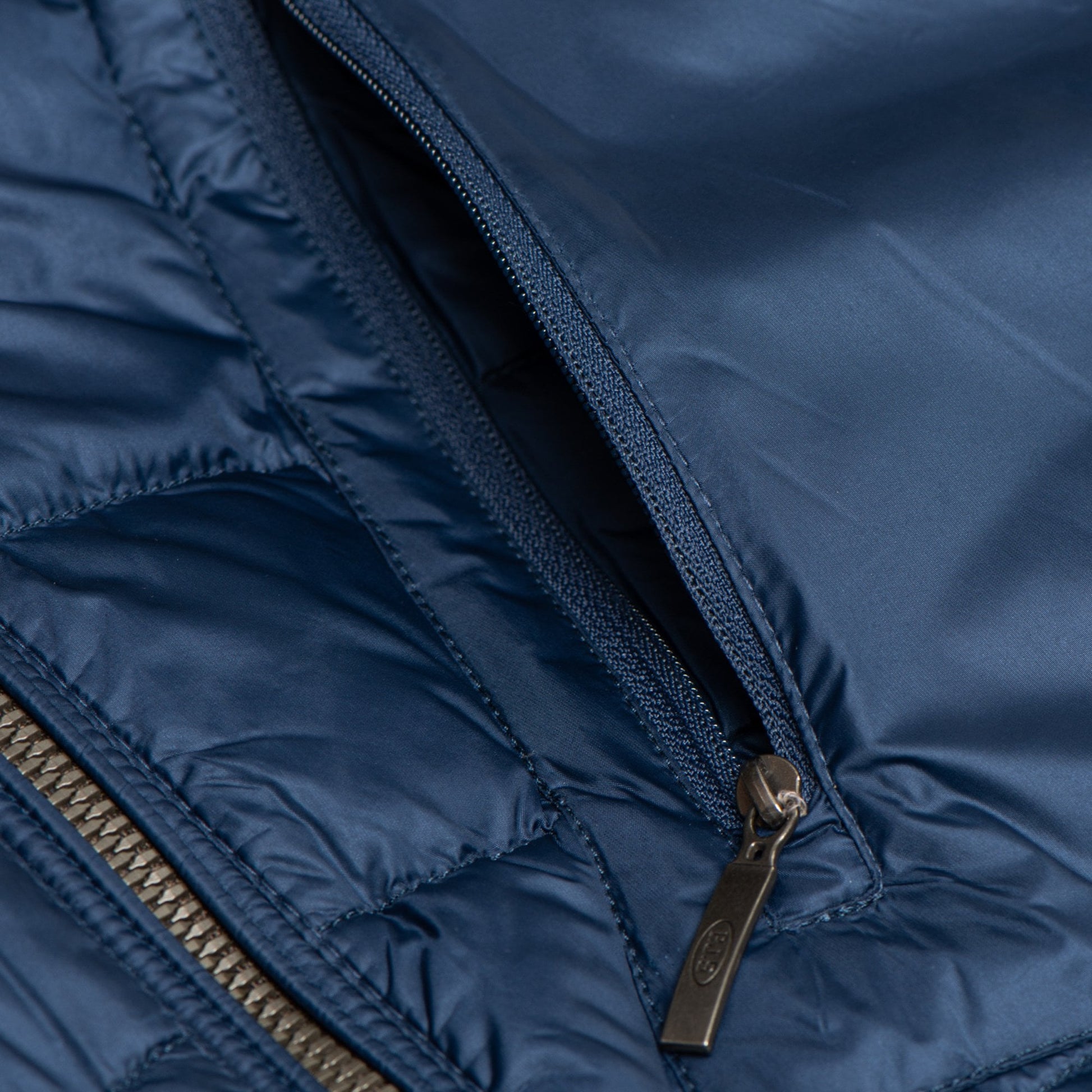 Parajumpers Nolan Hooded Puffer Jacket - Blue/Navy