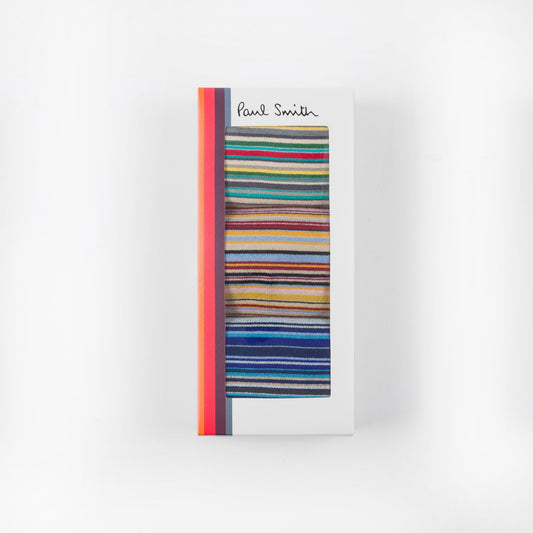 - Three Pack Multi-Stripe Socks