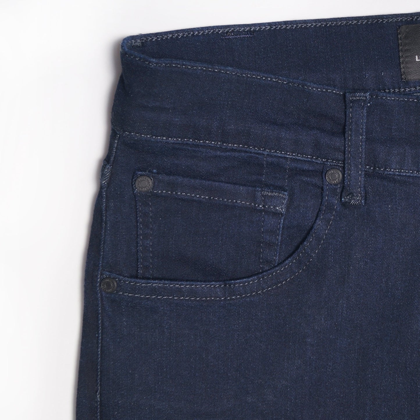 - Slimmy Luxe Performance Jeans - Dark Blue