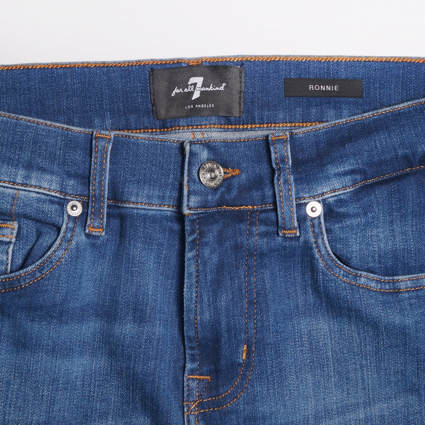 - Ronnie Stretch Tek Jeans - Battle Blue