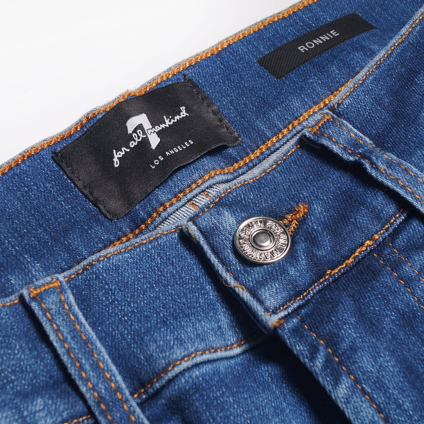 - Ronnie Stretch Tek Jeans - Battle Blue