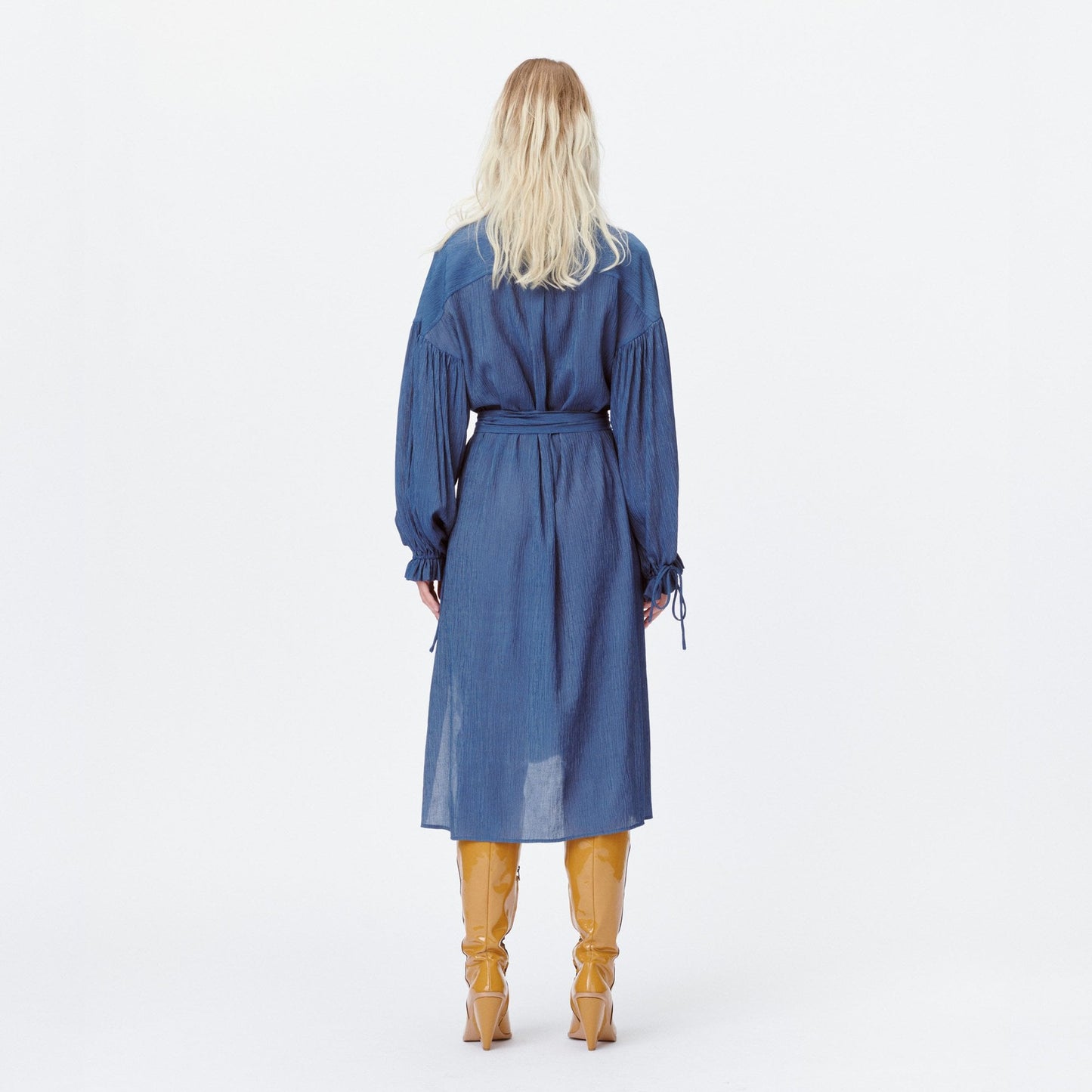 - Lynwood - Shirt Dress - Blue