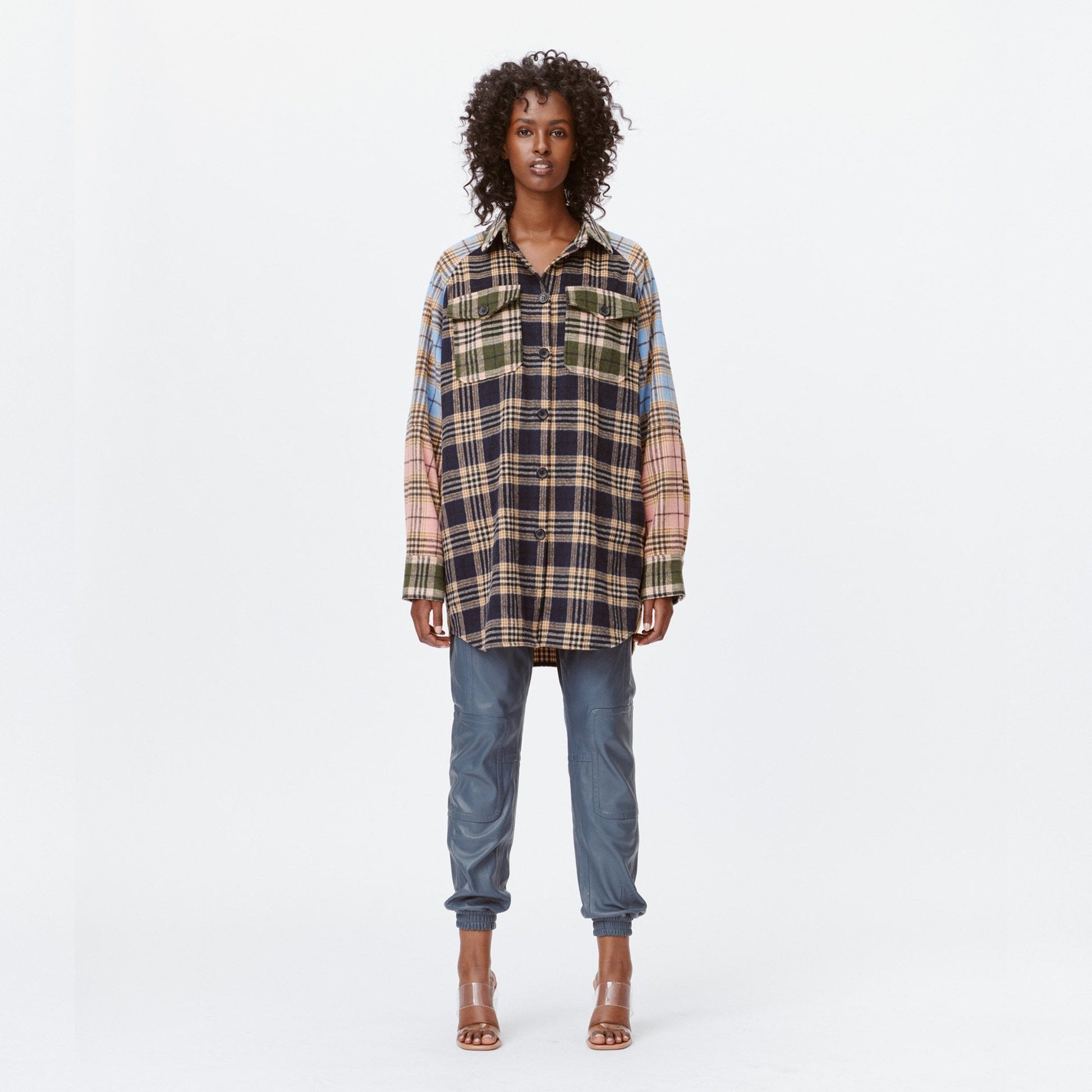 Munthe Luxor - Checked Shirt Jacket - Multi