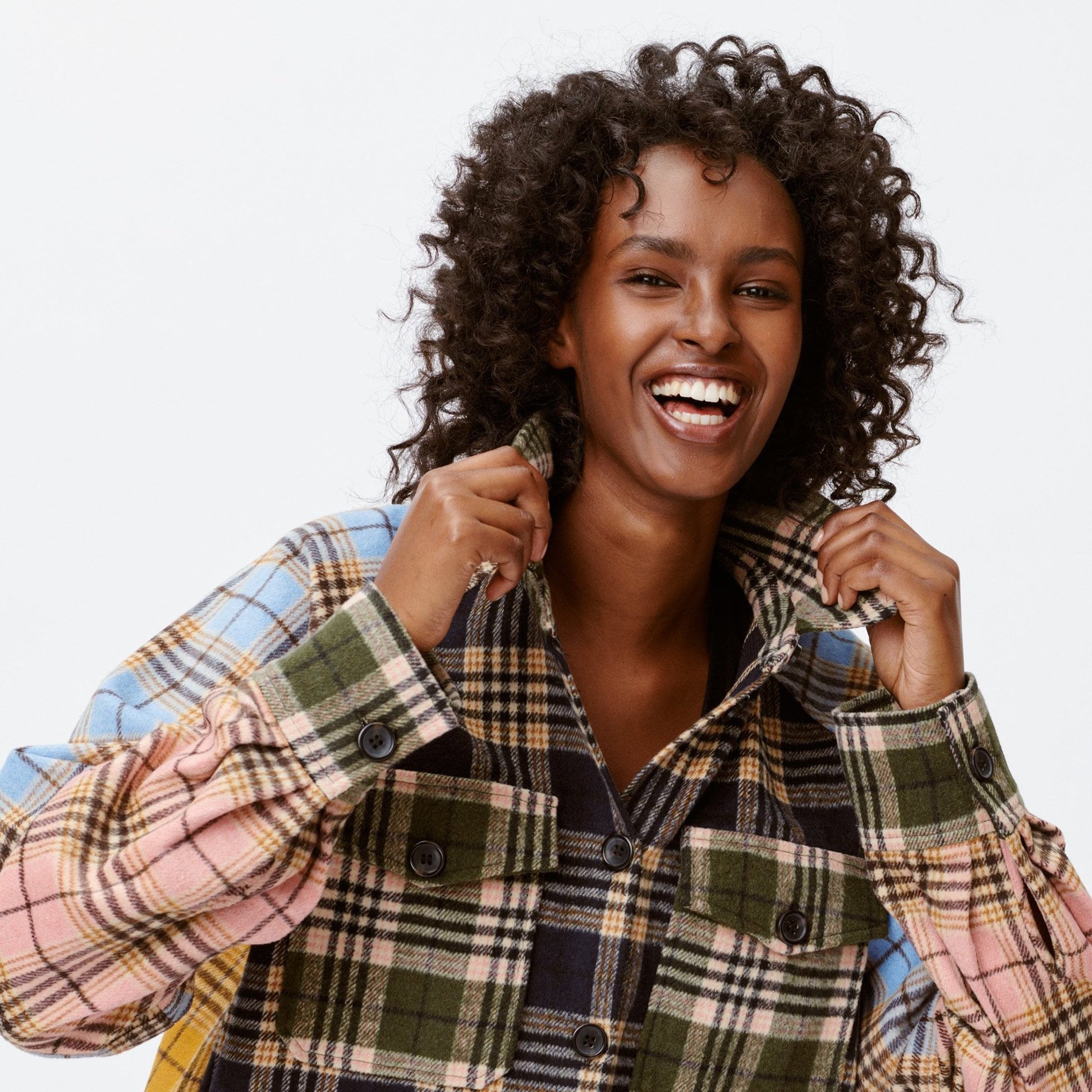 Munthe Luxor - Checked Shirt Jacket - Multi
