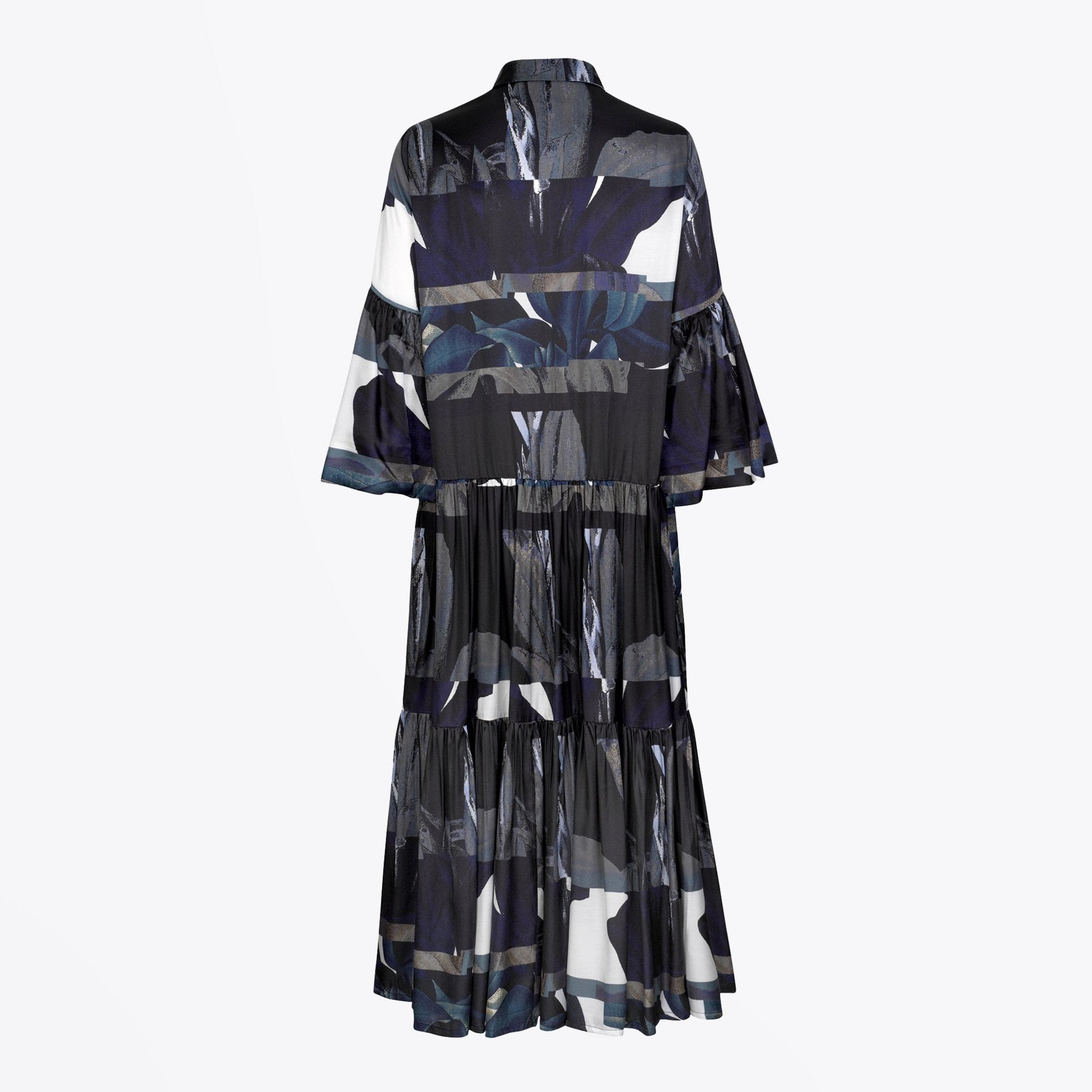 Munthe Lately - Printed Maxi Dress - Blue/Black