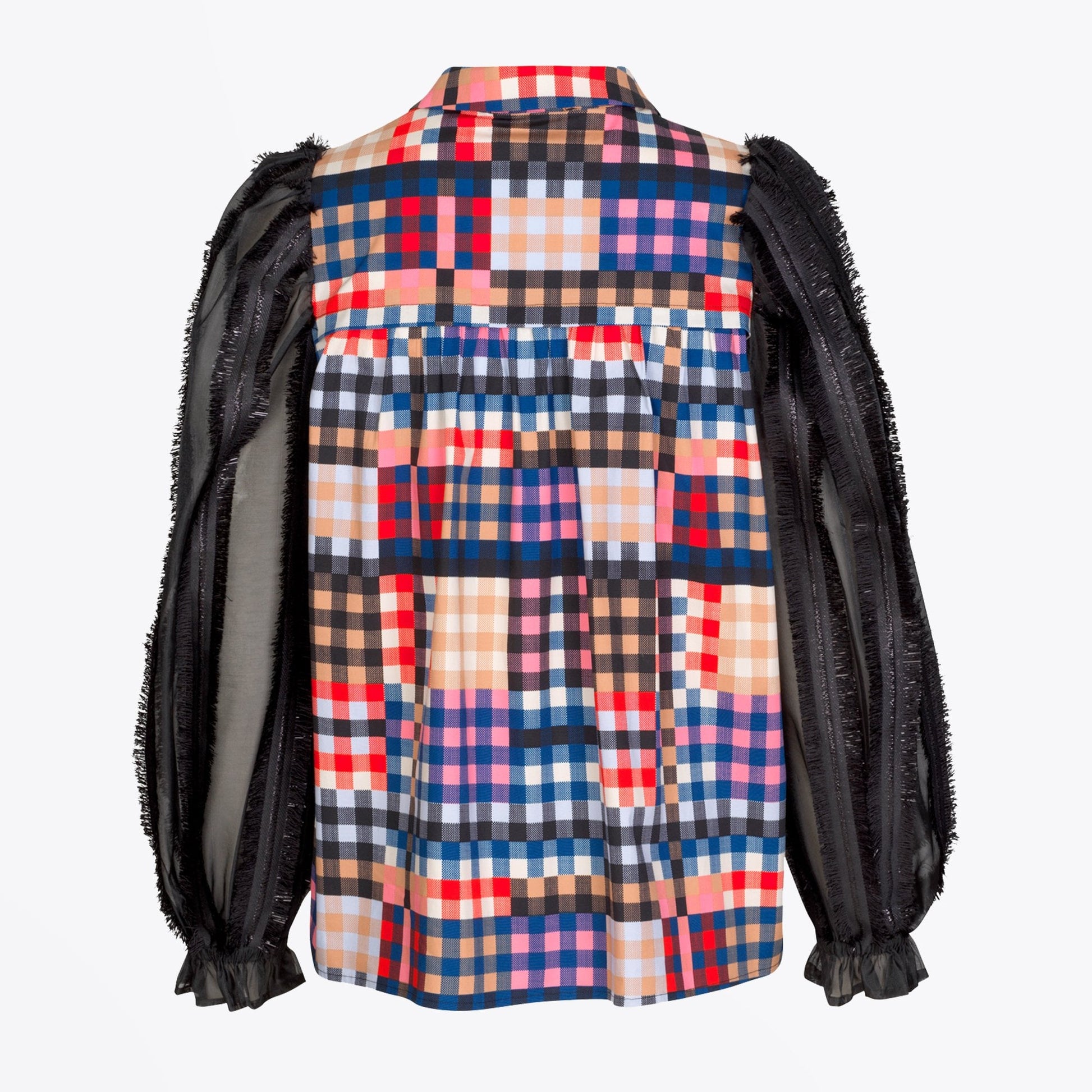 Munthe Lima - Checked Blouse - Multi/Black