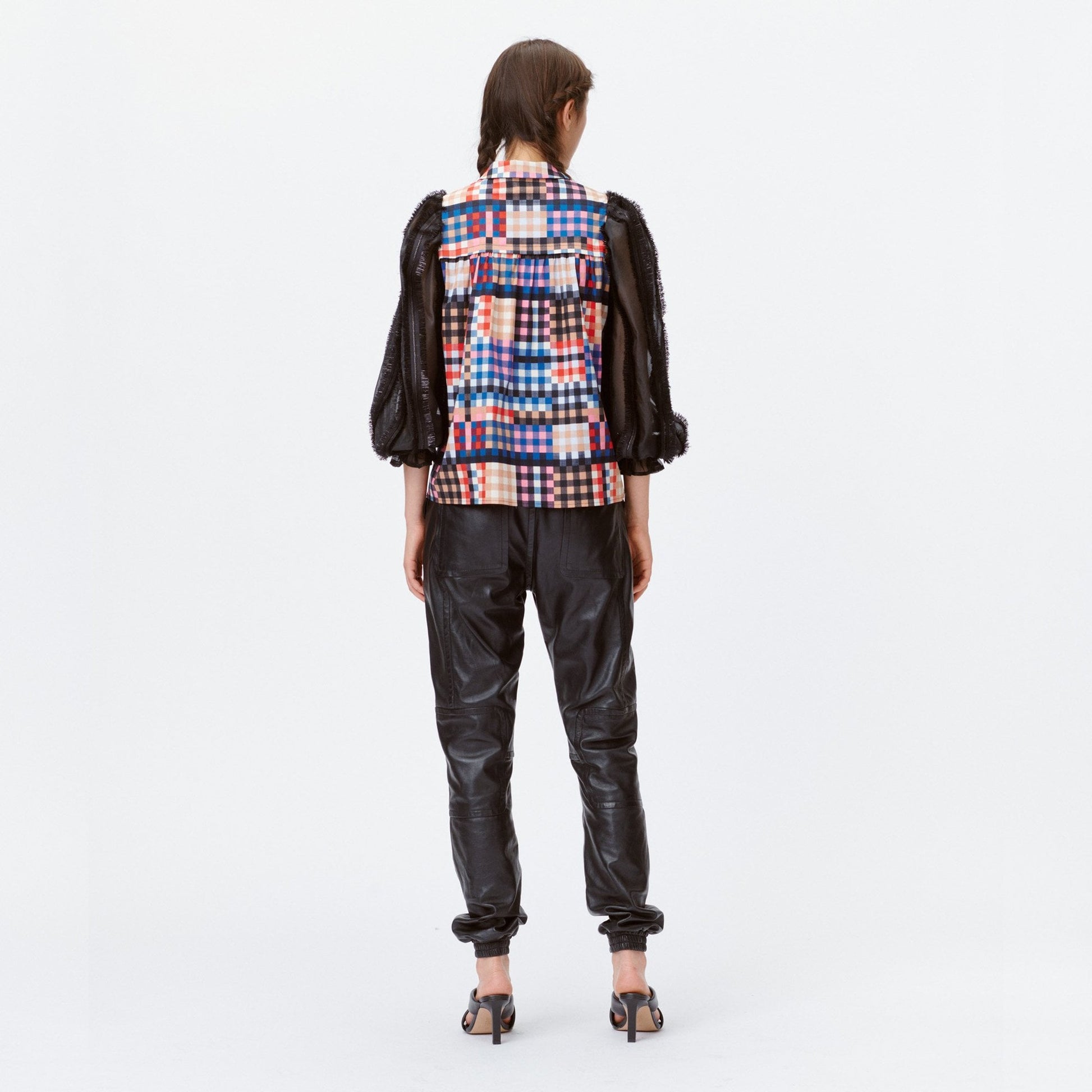 Munthe Lima - Checked Blouse - Multi/Black