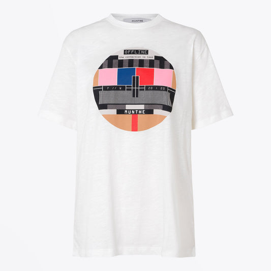 Lavender - Graphic T-Shirt - White