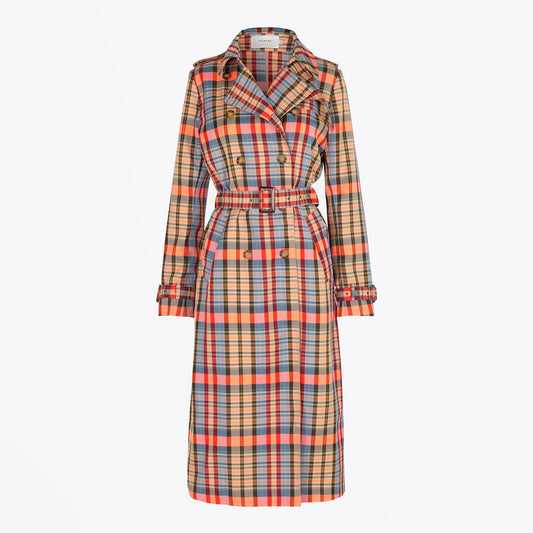 Life - Double-Breasted Trenchcoat - Multi