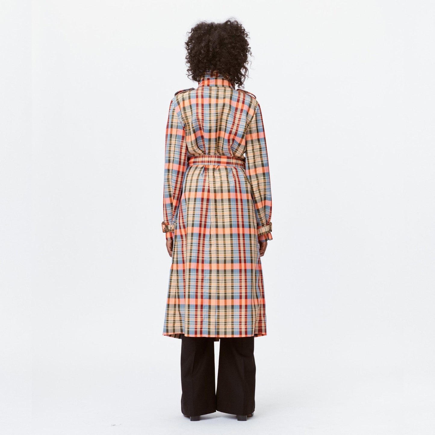 Life - Double-Breasted Trenchcoat - Multi