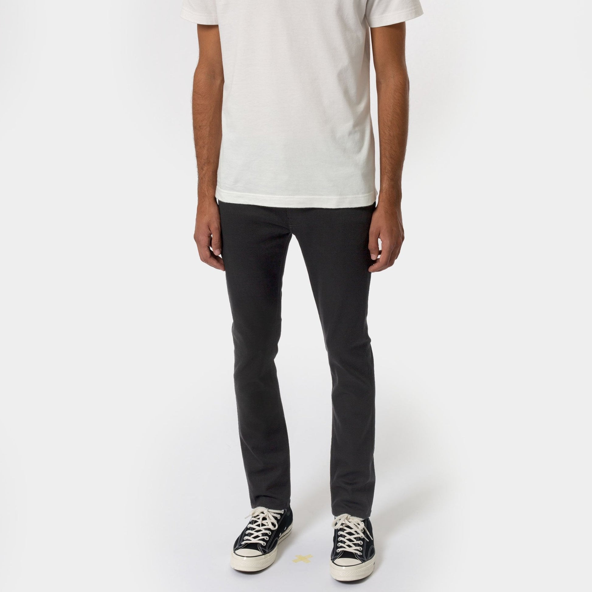 Nudie Lean Dean - Dry Ever Black Jeans - Black