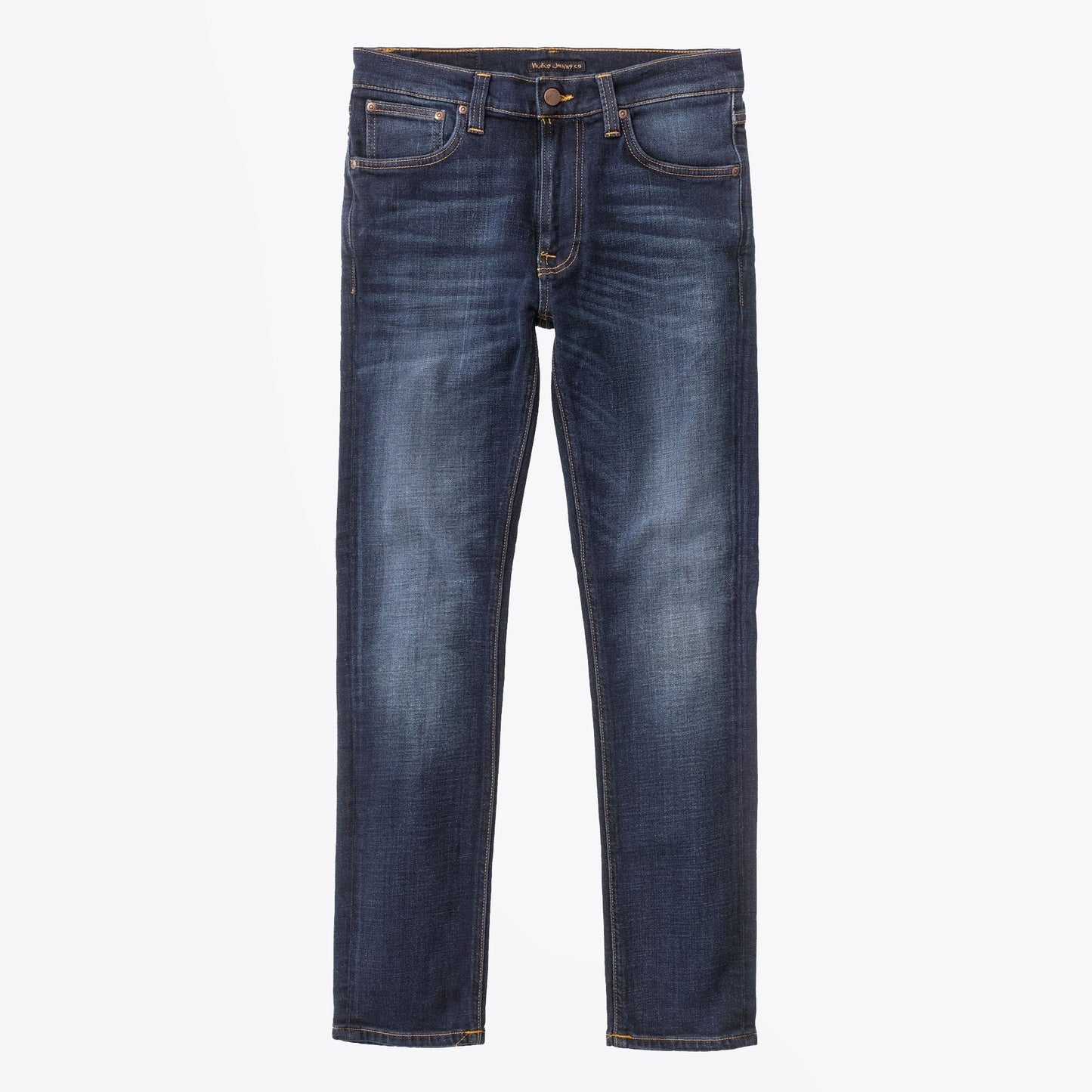 Lean Dean - Dark Deep Worn Jeans - Indigo Blue
