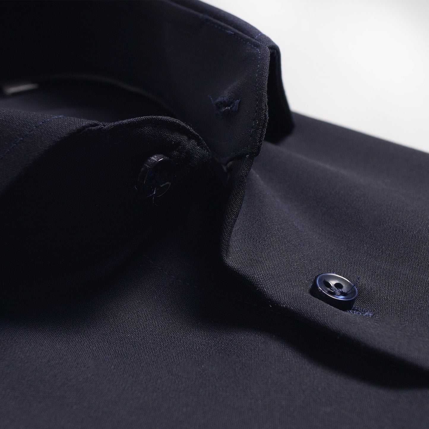 Merino Wool Shirt - Navy