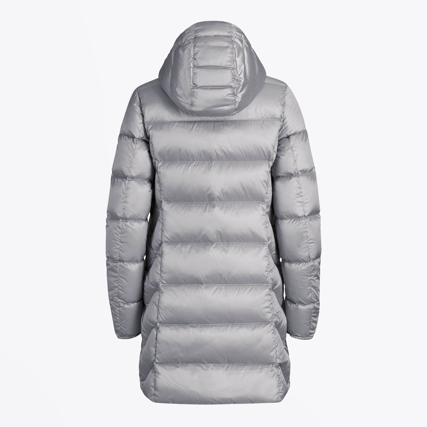 Marion Puffer Jacket - Silver/Grey
