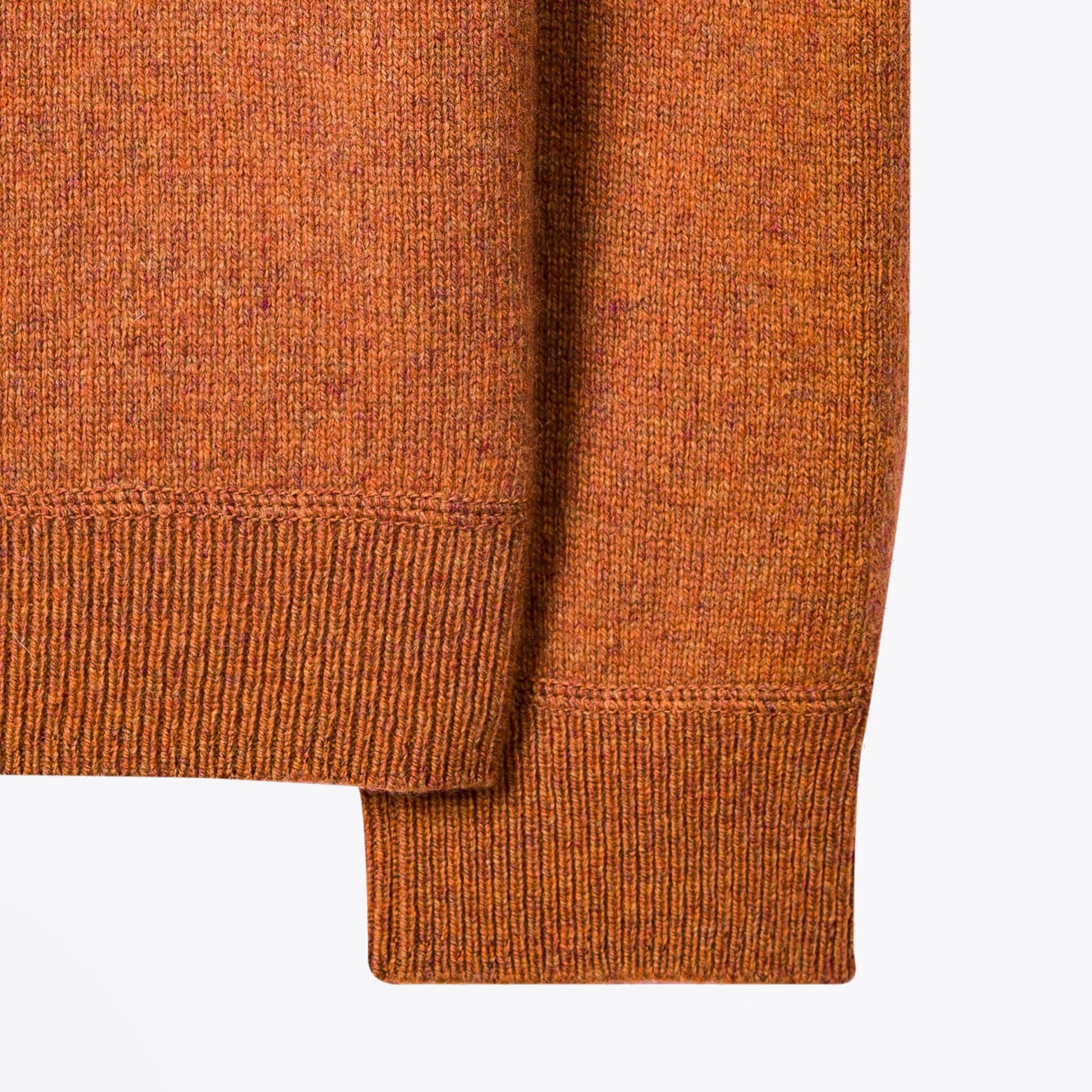 Paul Merino Raglan Sleeve Sweater - Orange