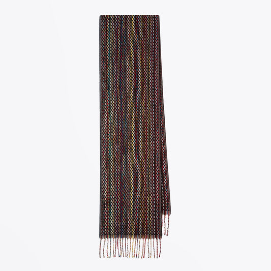 - Cashmere Weave Scarf - Multi