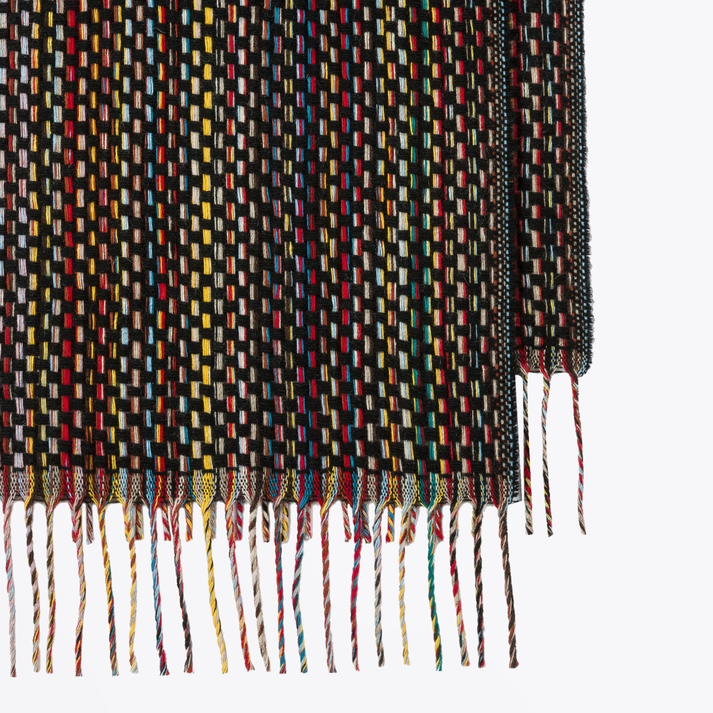 - Cashmere Weave Scarf - Multi