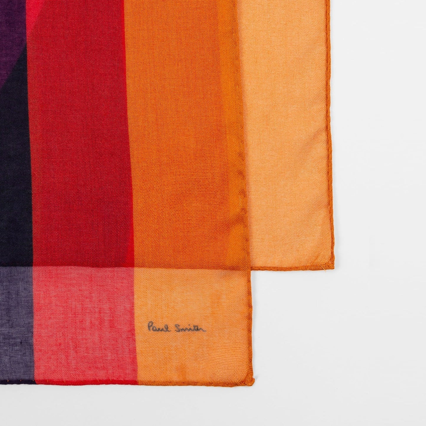 - Stripe Heart Scarf - Multi