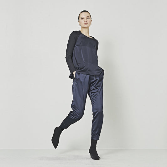 - Silence - A-line Top - Navy