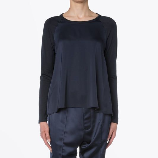 - Silence - A-line Top - Navy