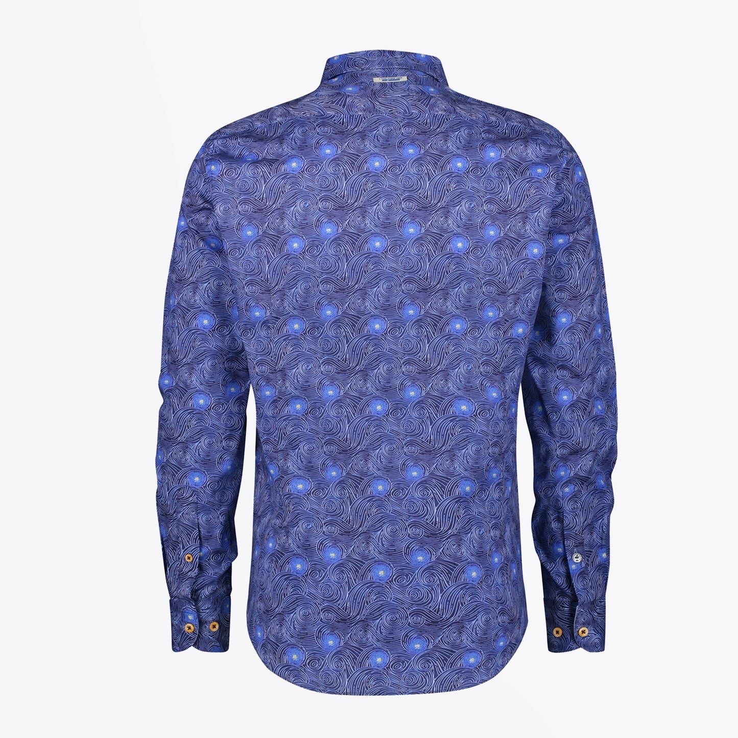 - 'Moving Sky' Print Shirt - Blue