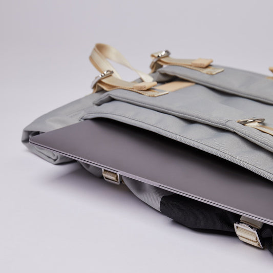 - Bernt - Eco Cordura Backpack - Grey/Black