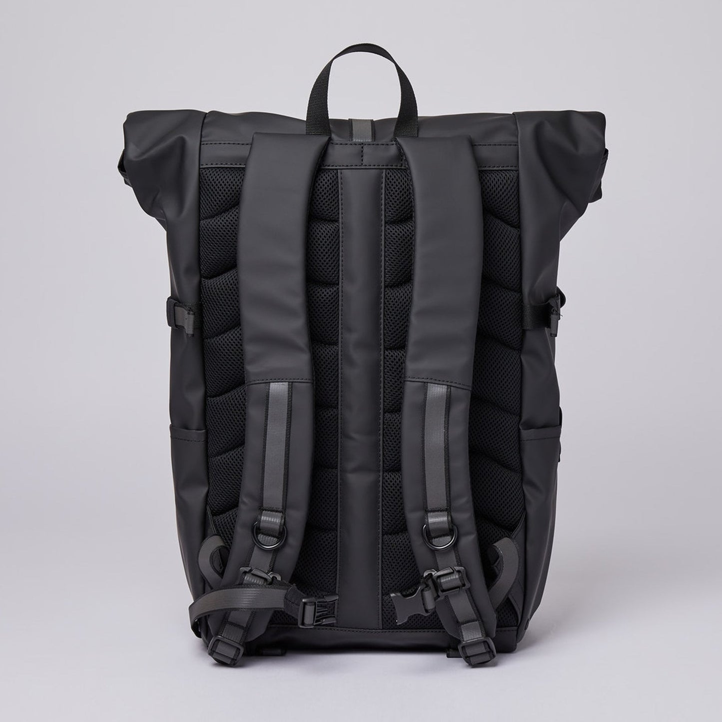 - Ruben - Rolltop Backpack - Black