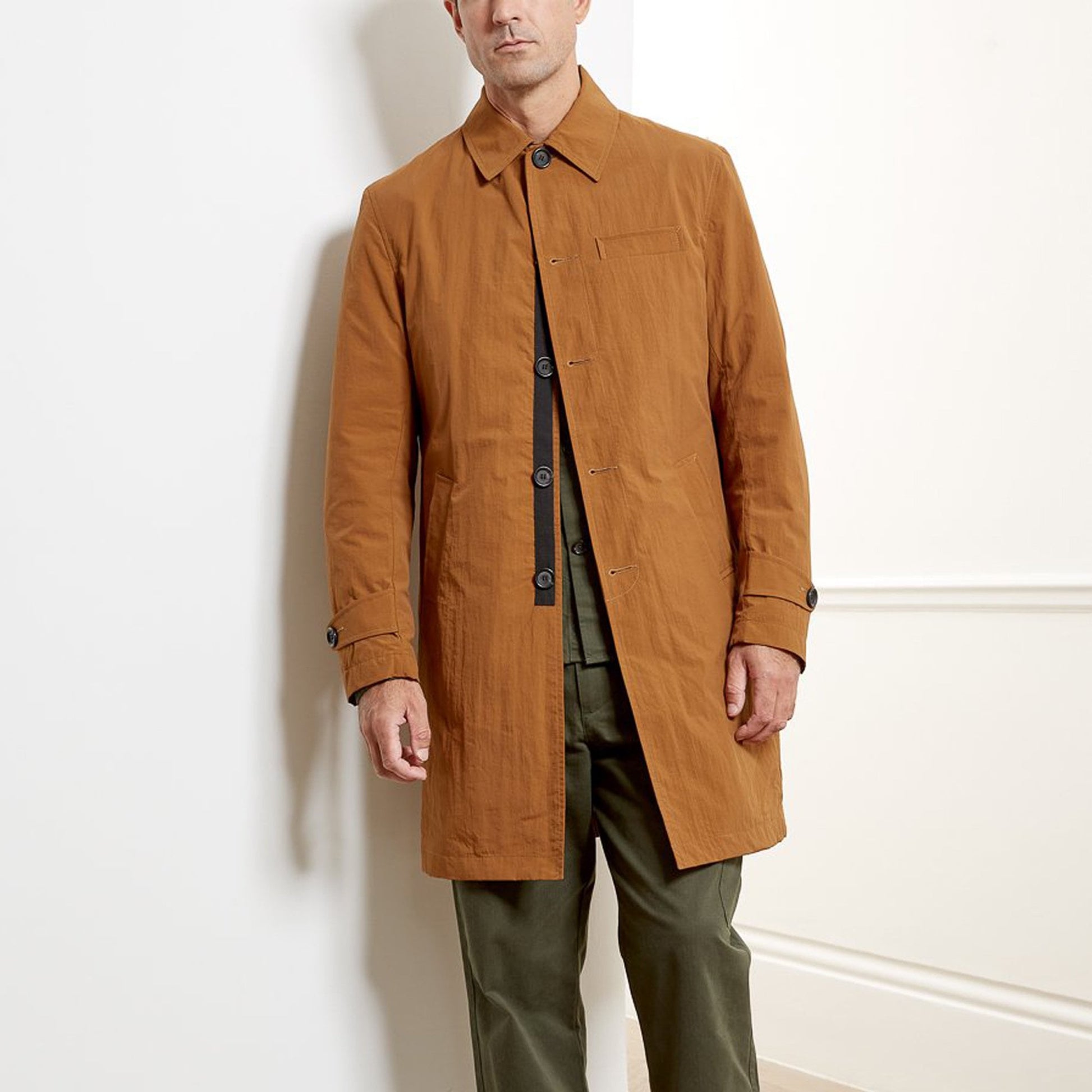 Oliver Grandpa Raincoat - Ochre